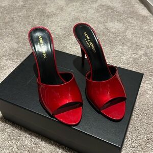 Saint Laurent Heels- Tibet Red